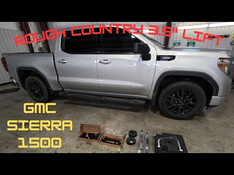 rough country 3.5\" lift for GMC seirra 1500