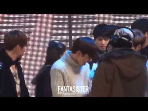 Jongtae cute moment - 22nd Seoul Music Awards Rehearsal 130131