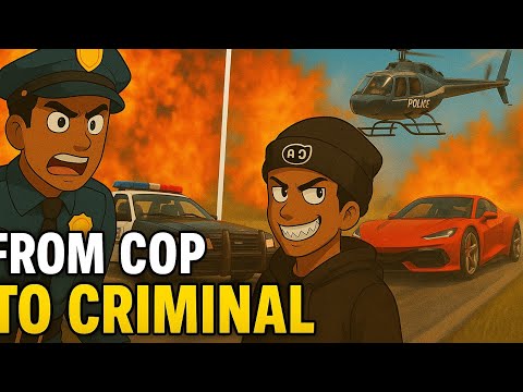 "I Went from TOP COP to MOST WANTED Criminal in BeamNG Drive!"