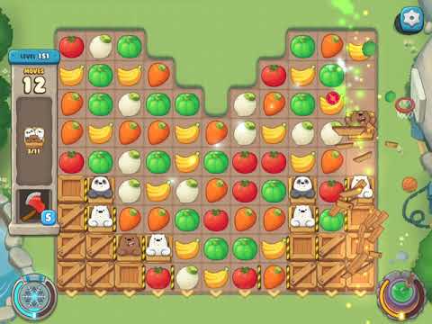 We Bare Bears - Match3 Repairs - Level 151 (by match3news.com)