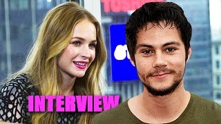 Britt Robertson On BF Dylan O'Brien Kissing Her Best Friend