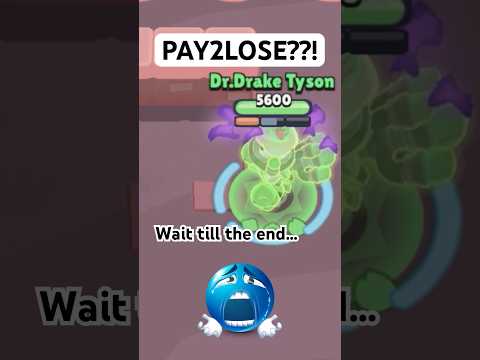 This skin is pay2lose now ☠️ #brawlstars #brawlstarsgame #glitch #pay2win