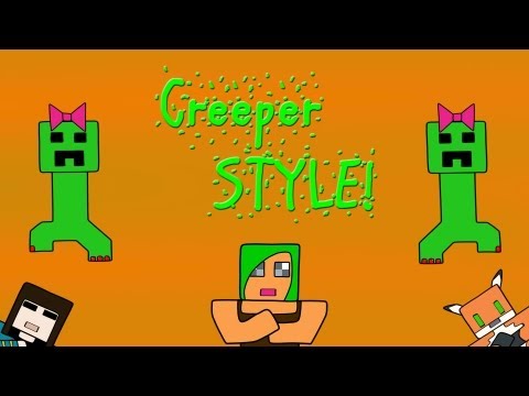Beggerz - Creeper Style (Gangnam Style Minecraft Parody) MV