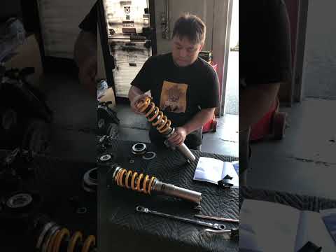 VOLKSWAGEN GOLF R - Ohlins coilover installation & test drive!