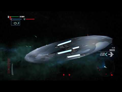 Resilient vs. Romulan Fleet! - Star Trek Legacy: Ultimate Unvierse 2.2