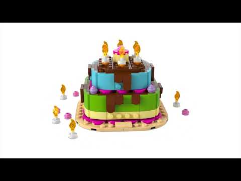 Gambar LEGO Birthday Party Cake Set 219 pcs 40815 - Mix