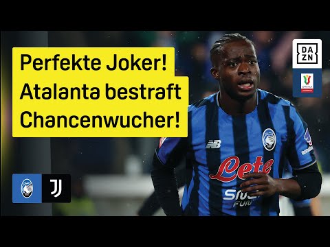 Juve betreibt Chancenwucher: Atalanta Bergamo - Juventus Turin | Viertelfinale | Coppa Italia | DAZN