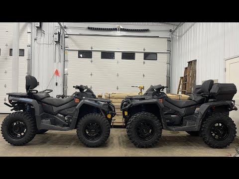 Can Am Outlander tire and wheel upgrade.