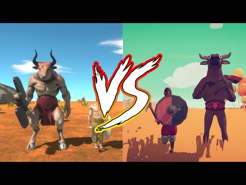 MINOTUAR + CRIXUS THE GAUL COMPARISION ARBS VS TABS