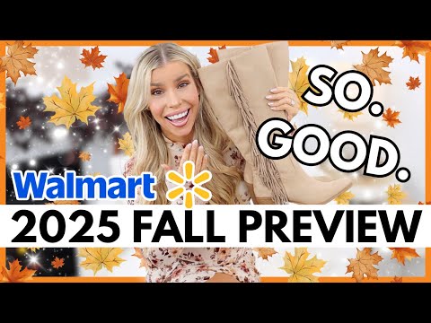 🍁 Walmart Fall Fashion Preview 2025 🍁