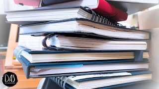 101 Watercolor Sketchbooks Flip-Through!