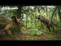 Greatest Standoff T Rex Vs Triceratops Walking With Dinosaurs BBC Earth