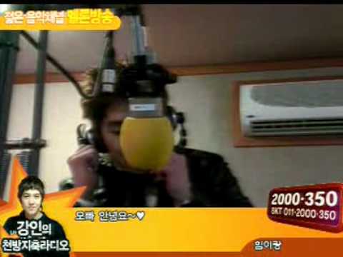 Kangin singing Haengbok