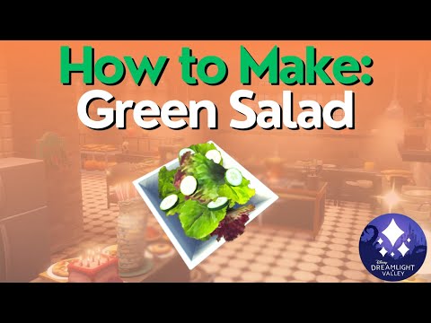 How to Make Green Salad in Disney Dreamlight Valley
