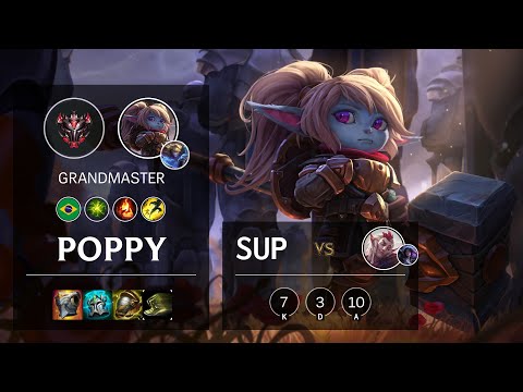 Poppy Support vs Rakan - BR Grandmaster Patch 10.20