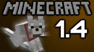 Minecraft: I KILLED MY WOLFIE =( - First Beta 1.4 Experience