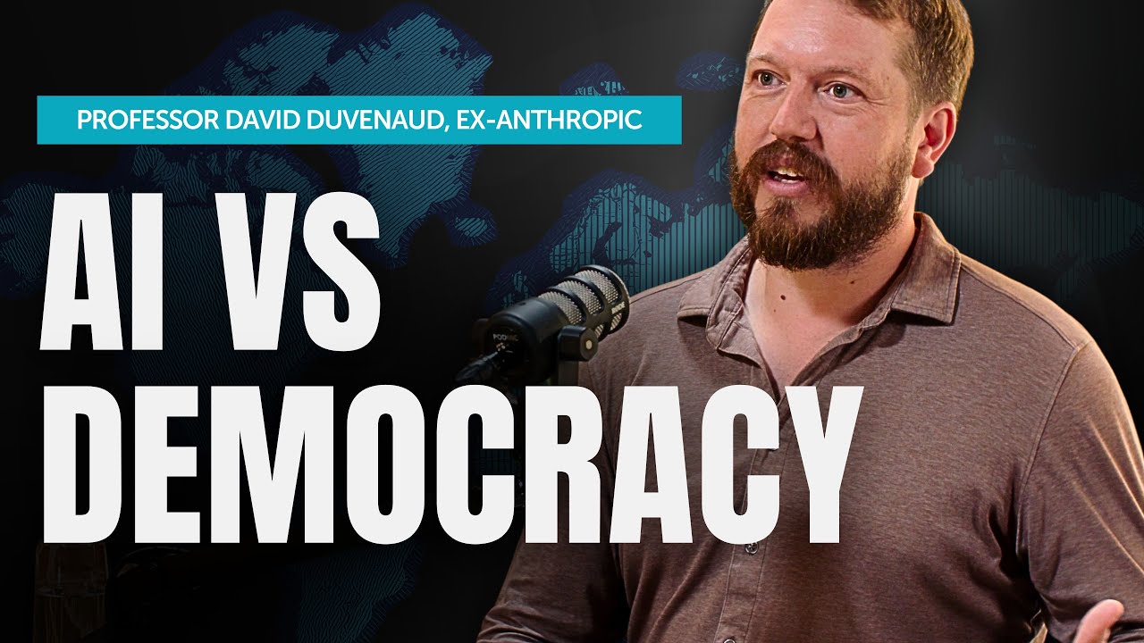 Warum auch 'alignierte KI' die Demokratie zerstören würde — David Duvenaud (Ex-Anthropic)