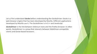 Selenium : Setup GeckoDriver using System Properties in the TestScript
