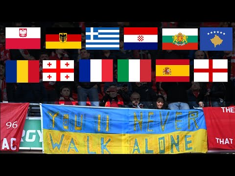 Europe ultras united against Russian aggression - PUTIN , STOP THE WAR