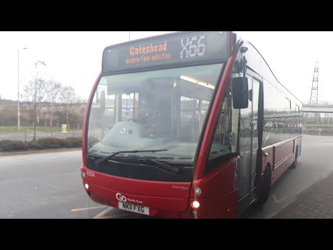 On the X66!!! Go north east 8324/NK11 FXG