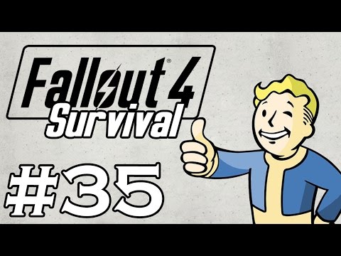 Let's Play Fallout 4 - [SURVIVAL - NO FAST TRAVEL] - Part 35 - Super Mutants