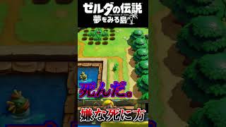 嫌な死に方だな。  #ゼルダの伝説 夢をみる島 #夢を見る島  #ゼルダの伝説 #ゲーム実況 #実況 #Shorts