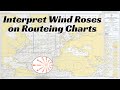 How To Interpret Wind Roses On Routeing Charts Wind Direction Beaufort Force Frequency