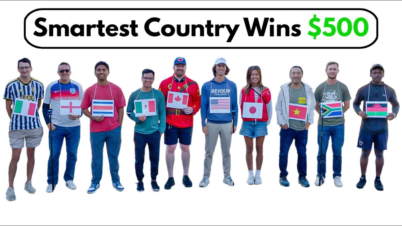 10 Countries vs General Knowledge Quiz