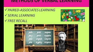 VERBAL LEARNING
