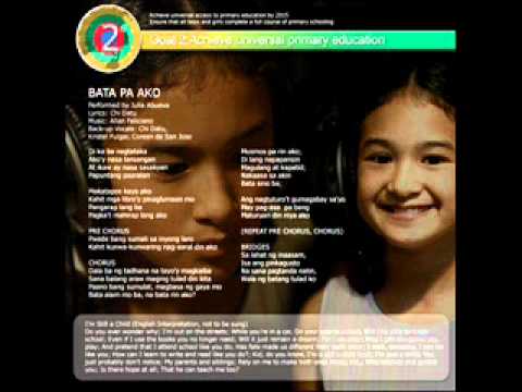 Bata Pa Ako : MDG Goal 2 : Achieve universal primary education