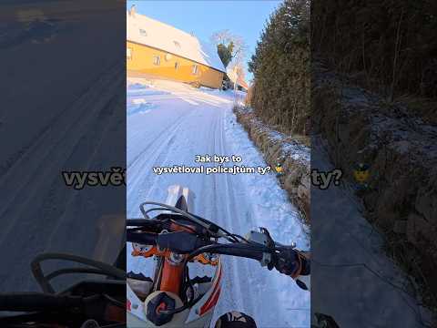 Jak bys to vysvětlil?🤣 #ktmexc450