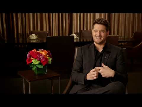 Michael Buble says rumors of his retirement from music are false. The singer is releasing a new album titled "Love" next month. (Oct. 17)