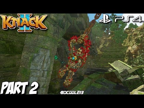 Knack 2 Gameplay Walkthrough Part 2 - Chapter 2-1: The Adventure Begins - PS4 Lets Play