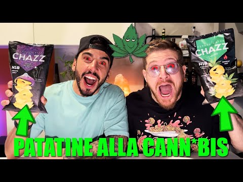 PROVIAMO LE PATATINE CON I GUSTI PIÙ STRANI DEL MONDO! - NON CI CREDO LE PATATINE ALLA CANN*BIS!