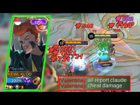 CLAUDE FULL DAMAGE BUILD | CLAUDE USER'S MUST TRY THIS!🔥