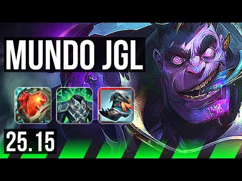 DR. MUNDO vs GRAVES (JGL) | 7/2/20 | EUW Master | 25.15