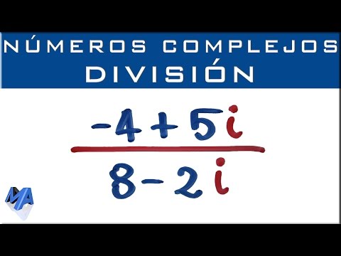 División de números complejos | Ejemplo 1