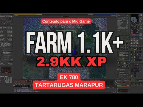 Tibia - Ek Mid Game revisits | Marapur Turtles with 1kk+ profit