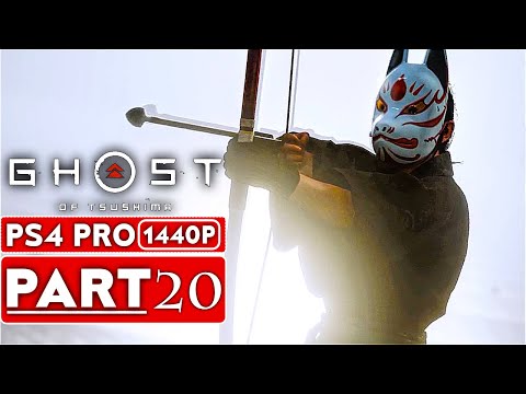 GHOST OF TSUSHIMA Gameplay Walkthrough Part 20 [1440P HD PS4 PRO] - No Commentary (FULL GAME)