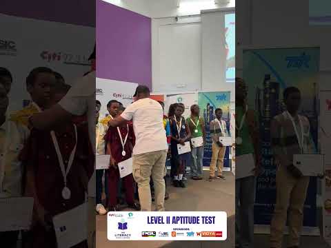 WATCH: Literacy Challenge 2026 Contestants Pose For Final Group Photo After Aptitude Test