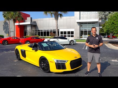 Is this used 2018 Audi R8 V10 Plus Spyder a supercar VALUE?