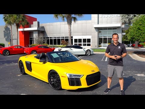 External Review Video XV6pAduOfkw for Audi R8 (4S) Spyder facelift Convertible (2019)