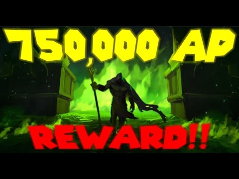 750,000 Artifact Power Reward! Breaking the Nighthold