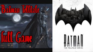 Batman Telltale - Full Game Walkthrough (No Commentary Longplay)