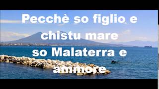 Gigi D&#39;Alessio - Malaterra (Con Testo)