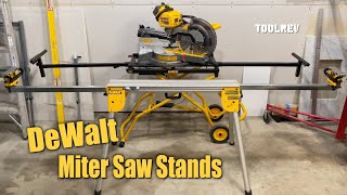 DeWalt Miter Saw Stand Review - (MUST SEE Operating TIP)