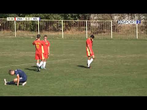 GOL: Mateja Mirkovic | 75' ZMAJ | Zmaj-Milutinac 7:0