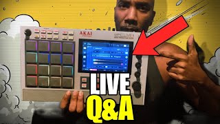 MPC 3 LIVE Q&A! Sampling Master Class in SESSION!
