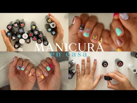 Hazte la manicura de moda EN CASA semipermanente #ad