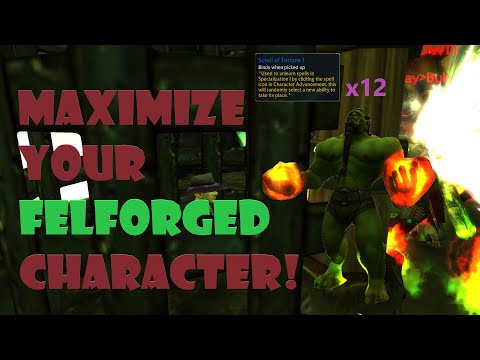 (NERFED)GET YOUR PERFECT 20 BUILD! Fast way to reroll your Felforged Characters! Ascension